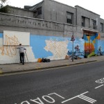 london graffiti mural artist