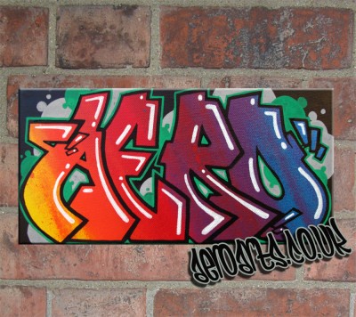 aero graffiti canvas