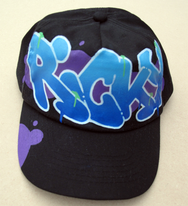 graffiti hat