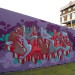 Aero London Graffiti Mural Artist