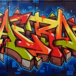 Aero London Graffiti Mural Artist