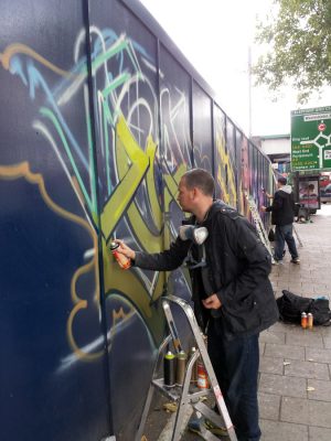 aeroarts graffiti mural artist