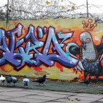 Aero London Graffiti Mural Artist