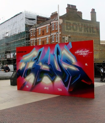 London Graffiti Mural Artist