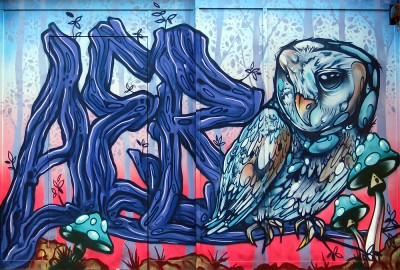 aero animalgraff graffiti mural