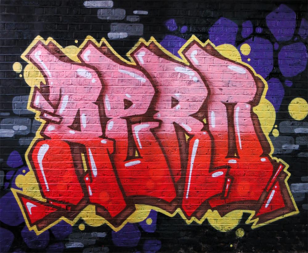 East London graffiti Painting