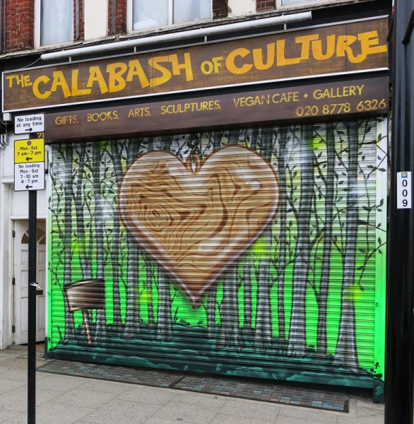 Calabash Culture graffiti shutter