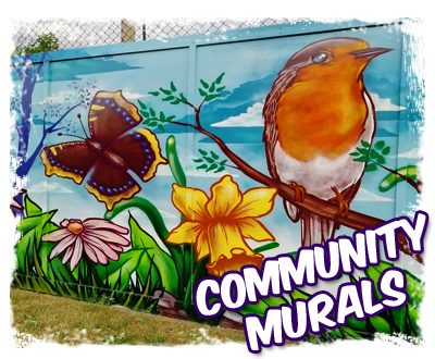 graffiti community murals