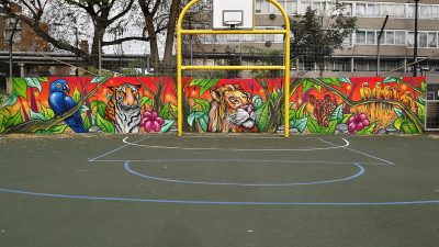 aeroarts graffiti mural workhop