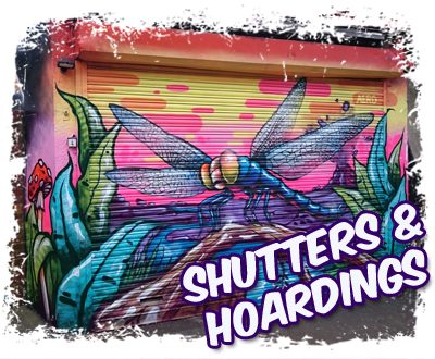 graffiti shutter mural artist