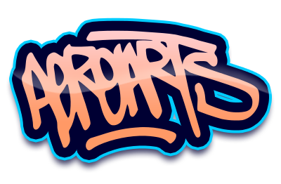 AeroArts Graffiti Murals Logo